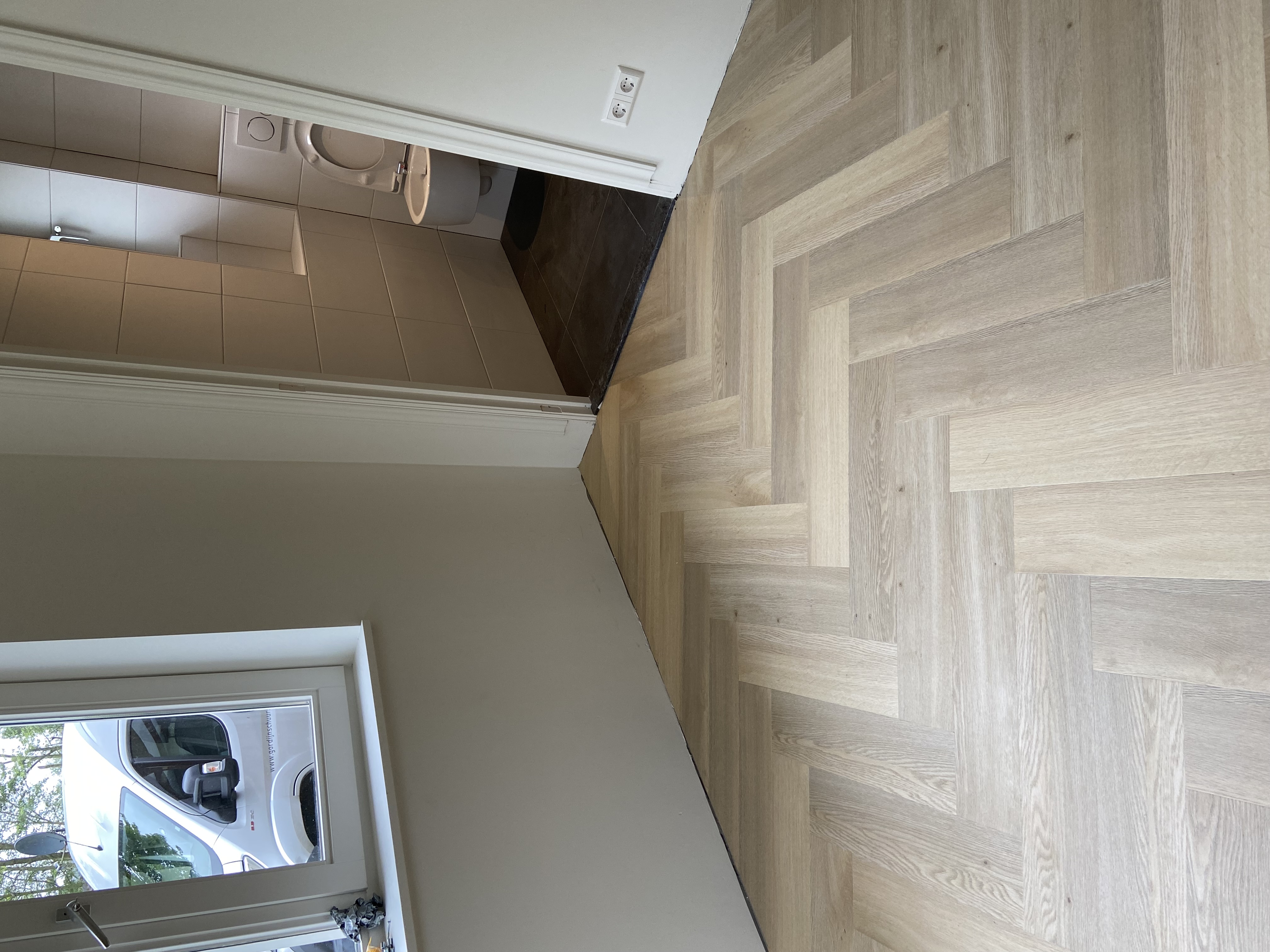 Therdex visgraat vloer in Montfoort