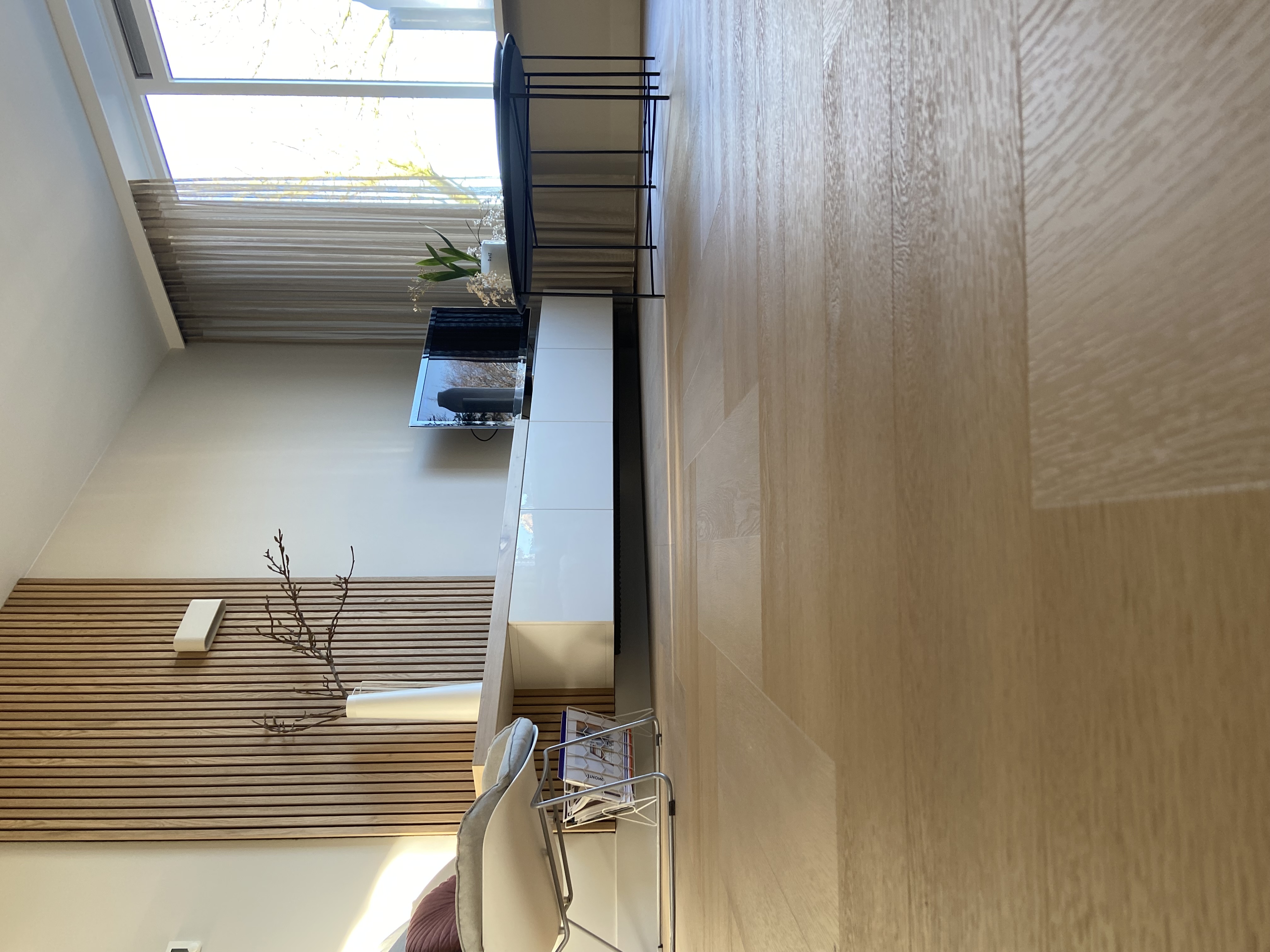 Dubbele visgraat vloer