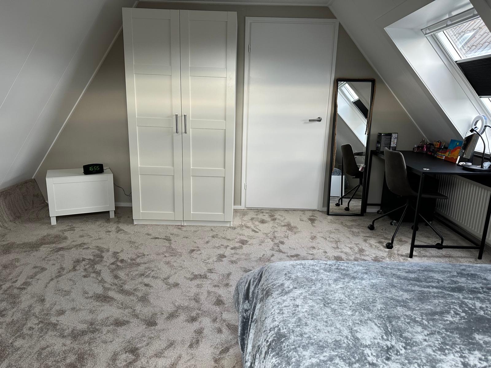 Slaapkamer met Gelasta tapijt