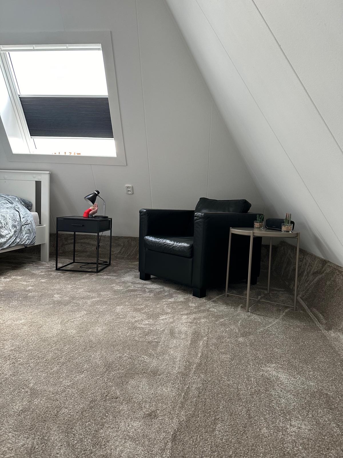 Slaapkamer met Gelasta tapijt