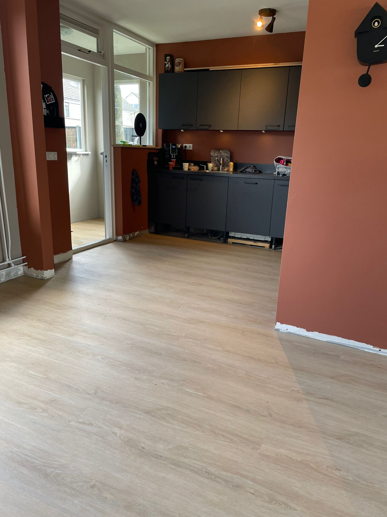 Woningrenovatie in Putten.