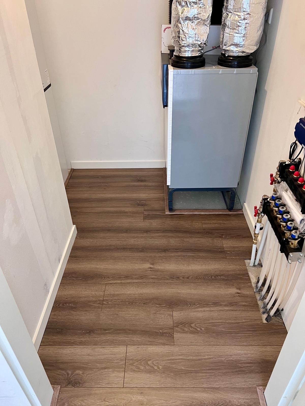 Laminaat in appartement in Ermelo