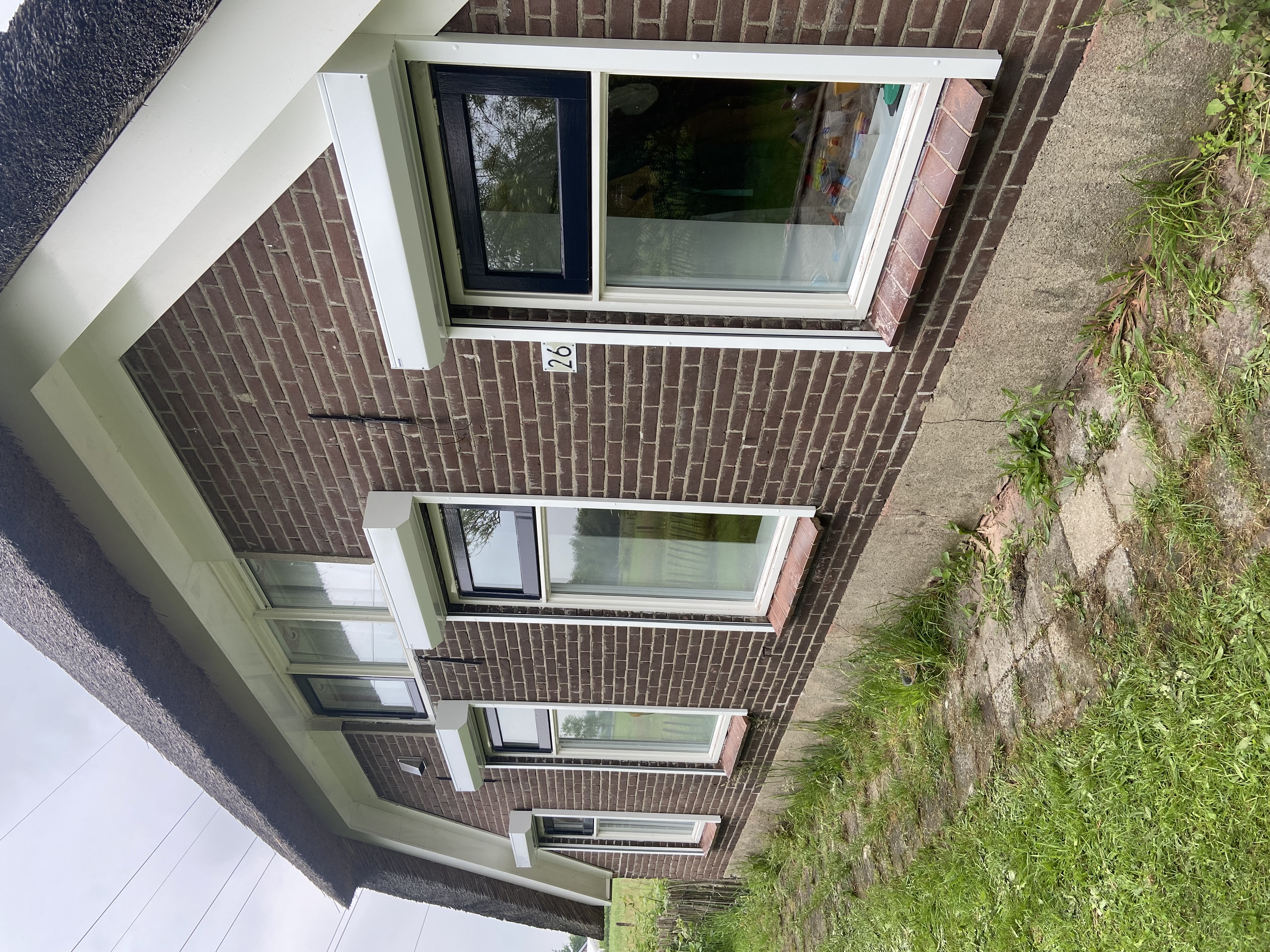 Rolluiken voor woonboerderij