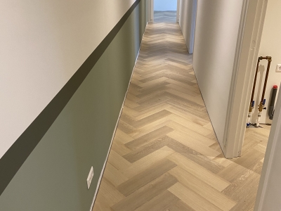 Therdex visgraat vloer in Montfoort